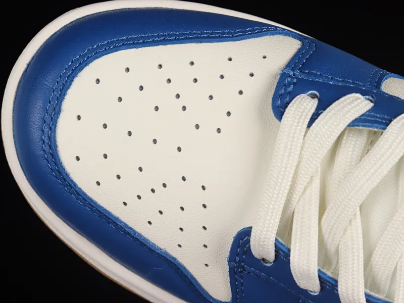All categories Nk SB Dunk series Nk SB Dunk Low low-top sneakers Nk SB Dunk Low white and blue color SB smashed rebound high-top sneakers FB7173-141